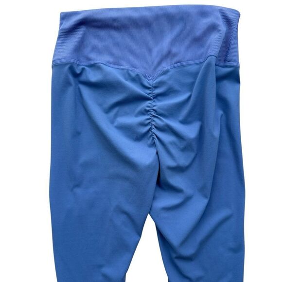 Gymshark X Whitney Simmons Blue V2 Scrunch Butt High Rise Athletic Legging - Picture 4 of 13
